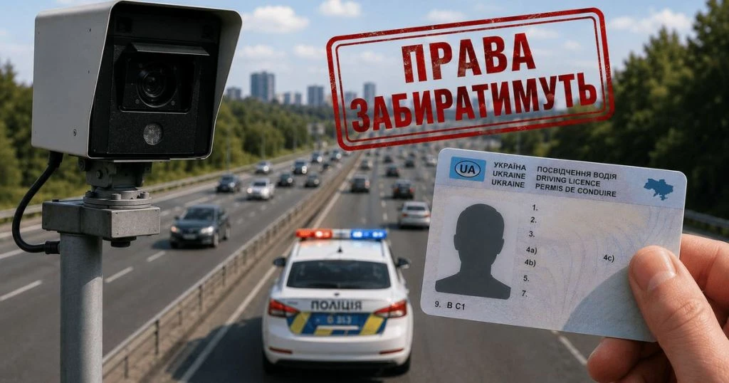 Водіям рахуватимуть кожне порушення: як працюватиме нова система балів