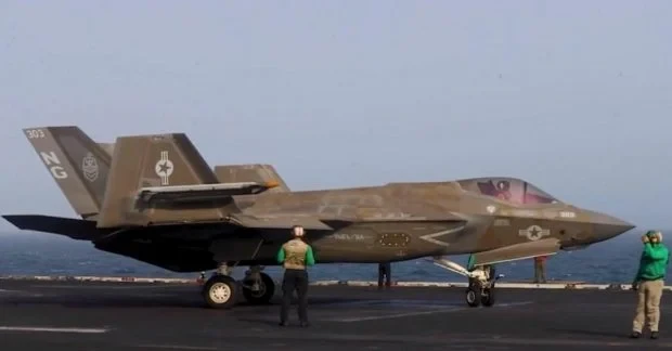 F-35C після 200 днів у морі виглядають “іржавими”: військові назвали причину